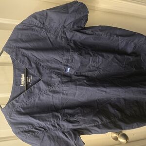 Landau Blue Scrub Top